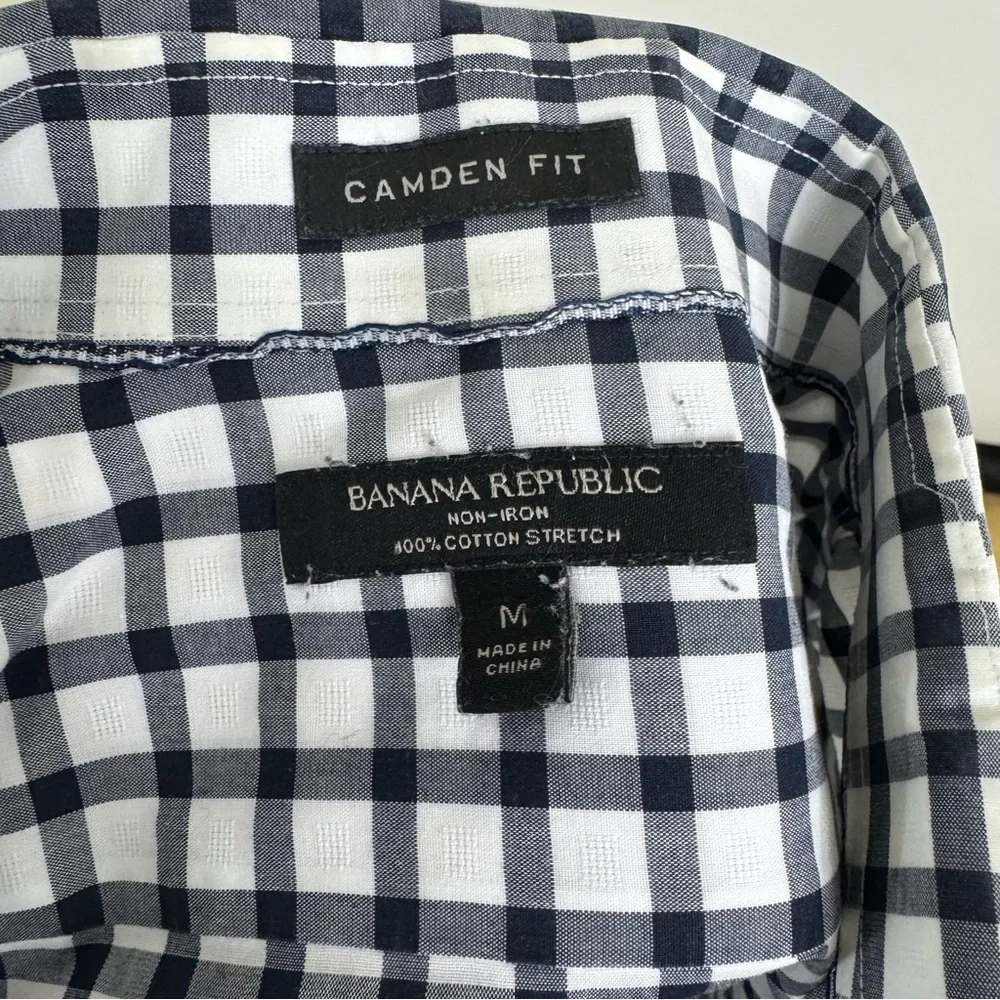 Banana Republic Men's Camden Non-Iron Dress‎ Shirt Medium